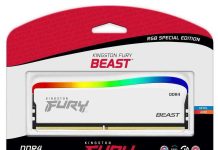 Kingston FURY Beast – New Special Edition RGB DDR4 Kingston FURY Beast DDR4 RGB Special Edition