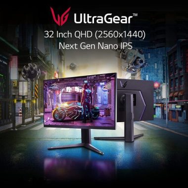 IPS 1ms LG 32GQ950-B 32” UltraGear UHD 4K Nano monitor