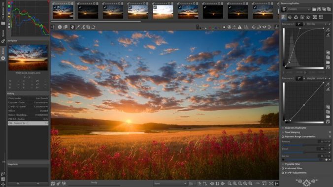 RawTherapee – great free raw image processing program
