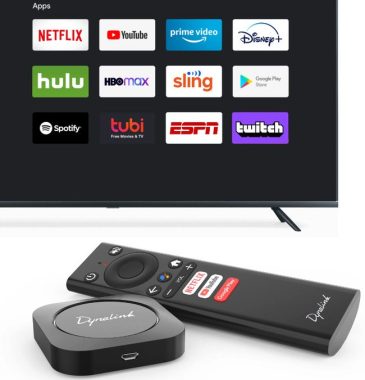 streaming with Dynalink Android TV Box
