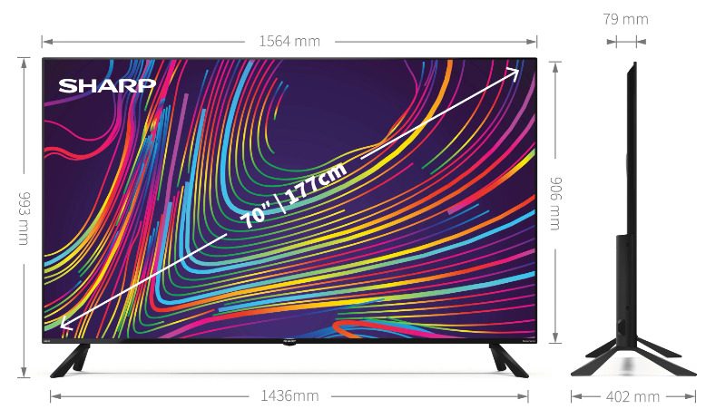 Sharp 70CL5K TV
