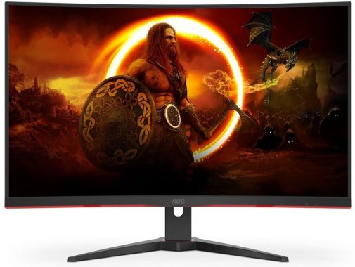 AOC C32G2ZE Curved 31.5-Inch Gaming Monitor