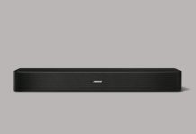 Bose Solo 5 Soundbar – high-quality TV sound system