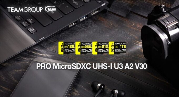 TEAMGROUP PRO+ MicroSDXC UHS-I U3 A2 V30