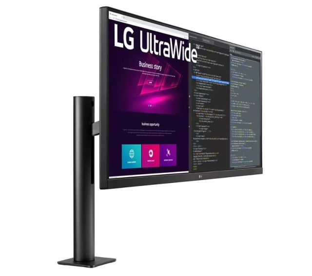 LG UltraWide Ergo 34WN780-B monitor