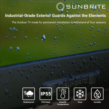 outdoor 4K TV - SunBrite SB-V3-55