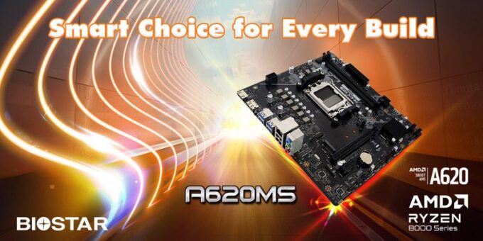 BIOSTAR Introduces the BRAND-NEW A620MS Motherboard
