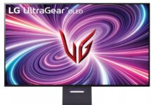 0.03ms, OLED, 240Hz/480Hz gaming monitor – LG 32GS95UE-B LG 32GS95UE-B