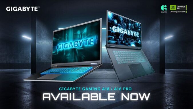 GIGABYTE Unveils GAMING A16 PRO & GAMING A18 Laptops